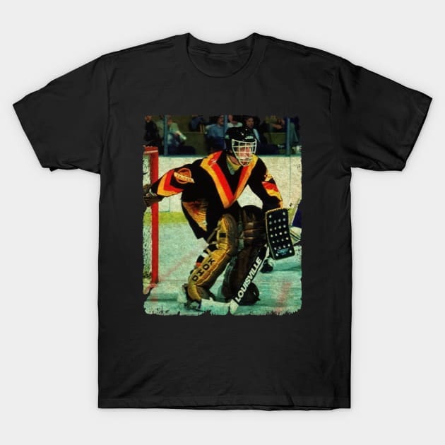 Glen Hanlon - Vancouver Canucks, 1977 T-Shirt by Momogi Project